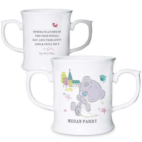 Personalised Tiny Tatty Teddy Double Handled Mug £13.99